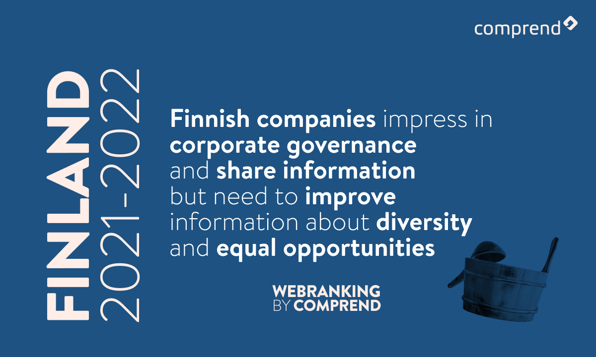 Finnish companies impress in Corporate Governance and Share Information