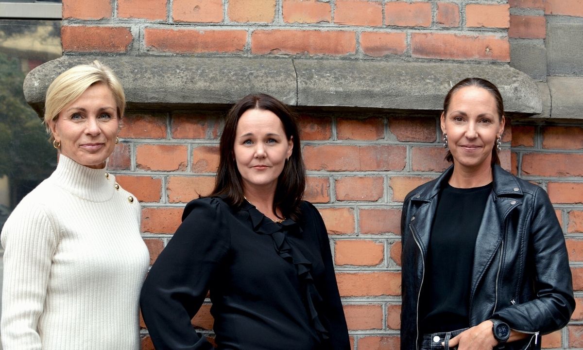 Tina Söderlund, Anna Lindqvist and Johanna Fagrell Köhler